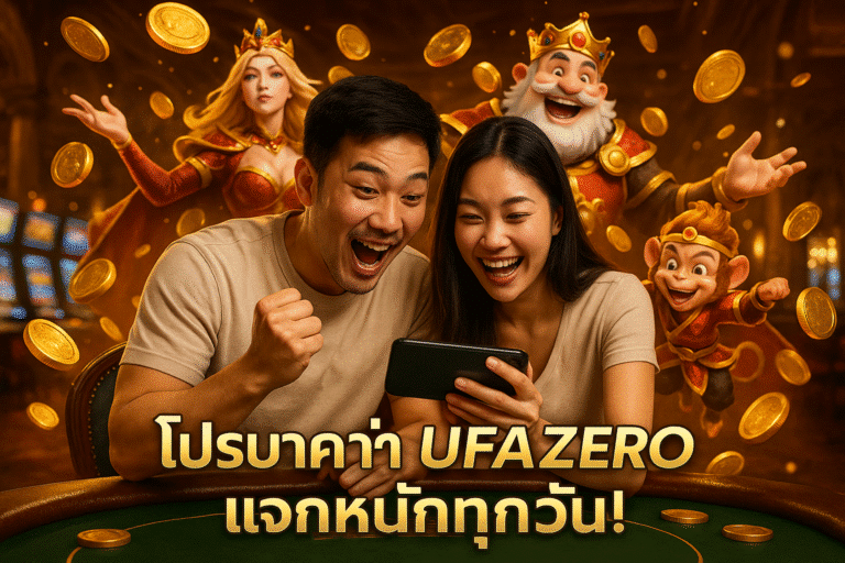โปรบาคาร่า UFAZERO แจกหนักทุกวัน!