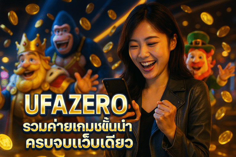 UFAZERO รวมค่ายเกมชั้นนำ ครบจบเว็บเดียว